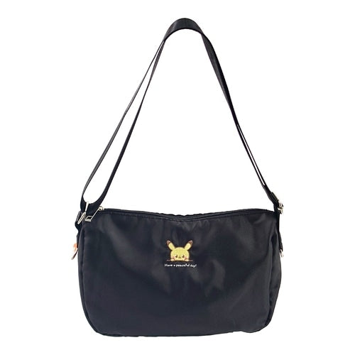 Round shoulder bag pocket piece