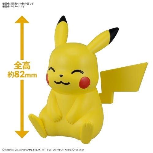 Pokemon Quick!! Pikachu figure, Japanese anime model, detailed facial expression