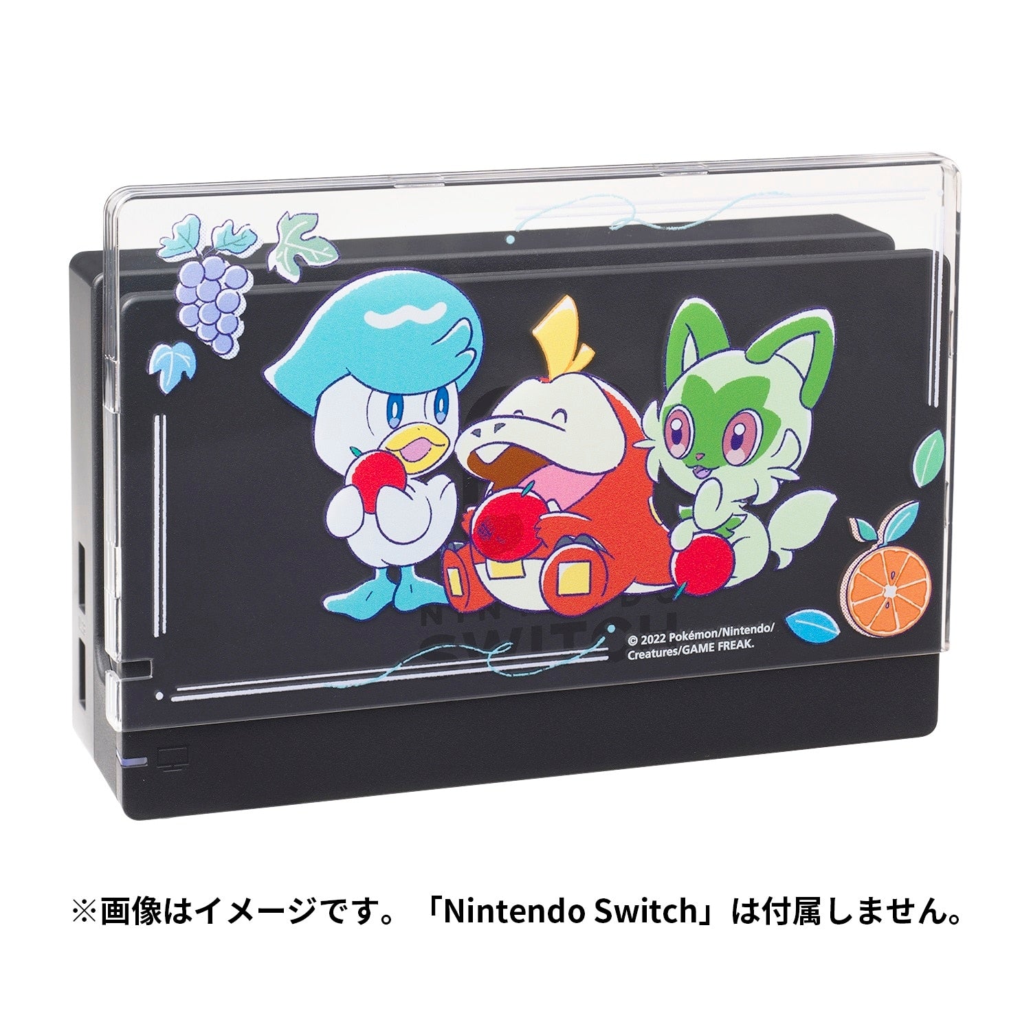 Pokemon Switch dock cover with official Pokemon logo from Japan, collector's item