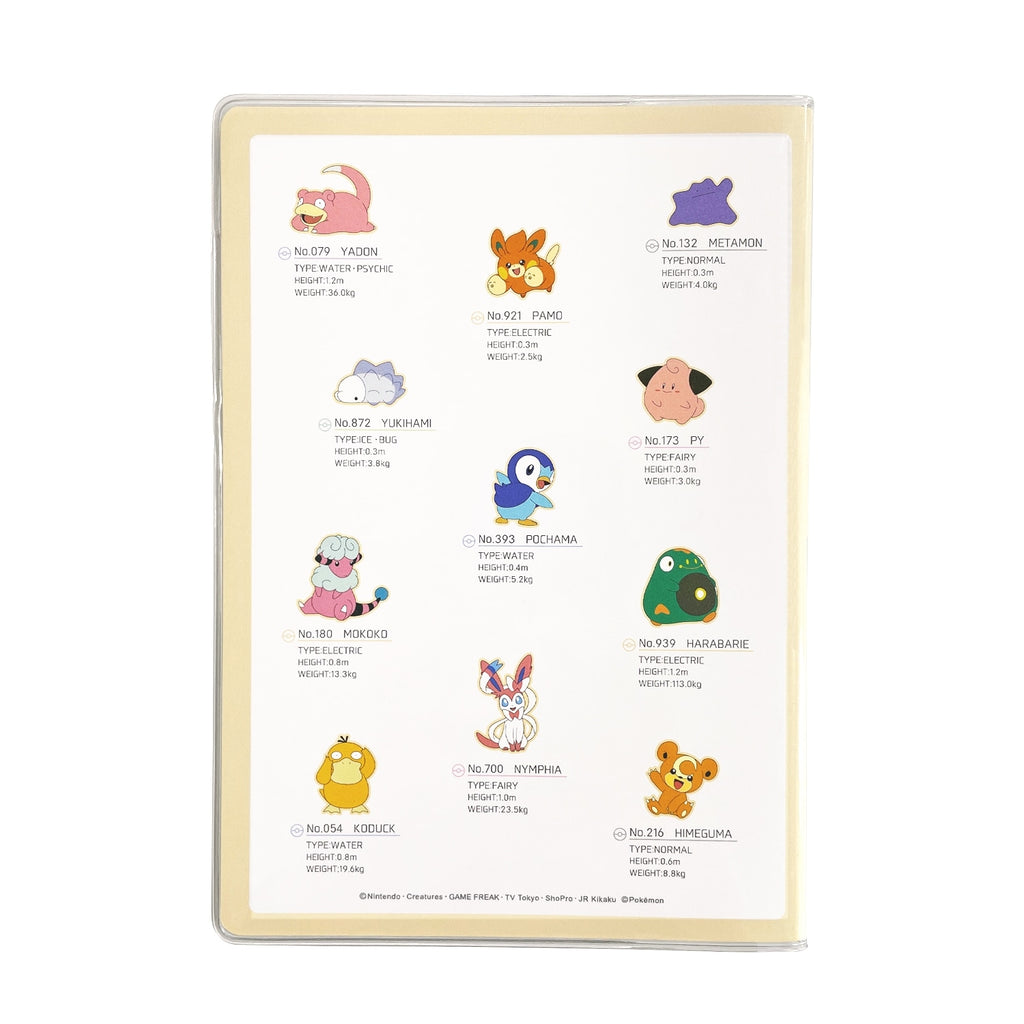Official Pokemon Center Japan Notebook with MIX design, sourced from Japan