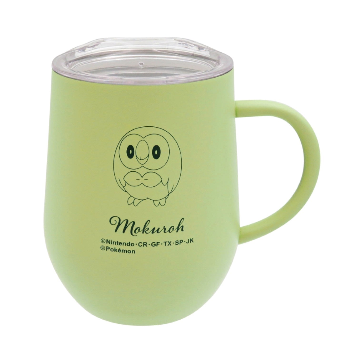 Stainless steel mug with lid Mokuro
