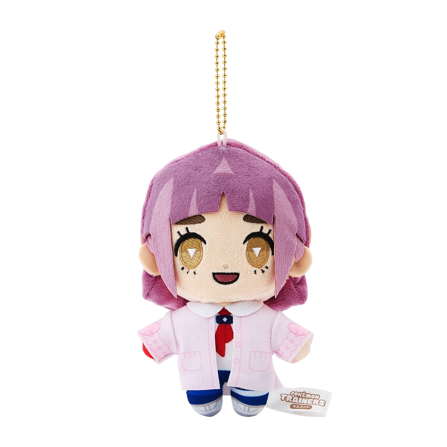 Mascot POKÉMON TRAINERS Taro plushie from Japan, smiling face
