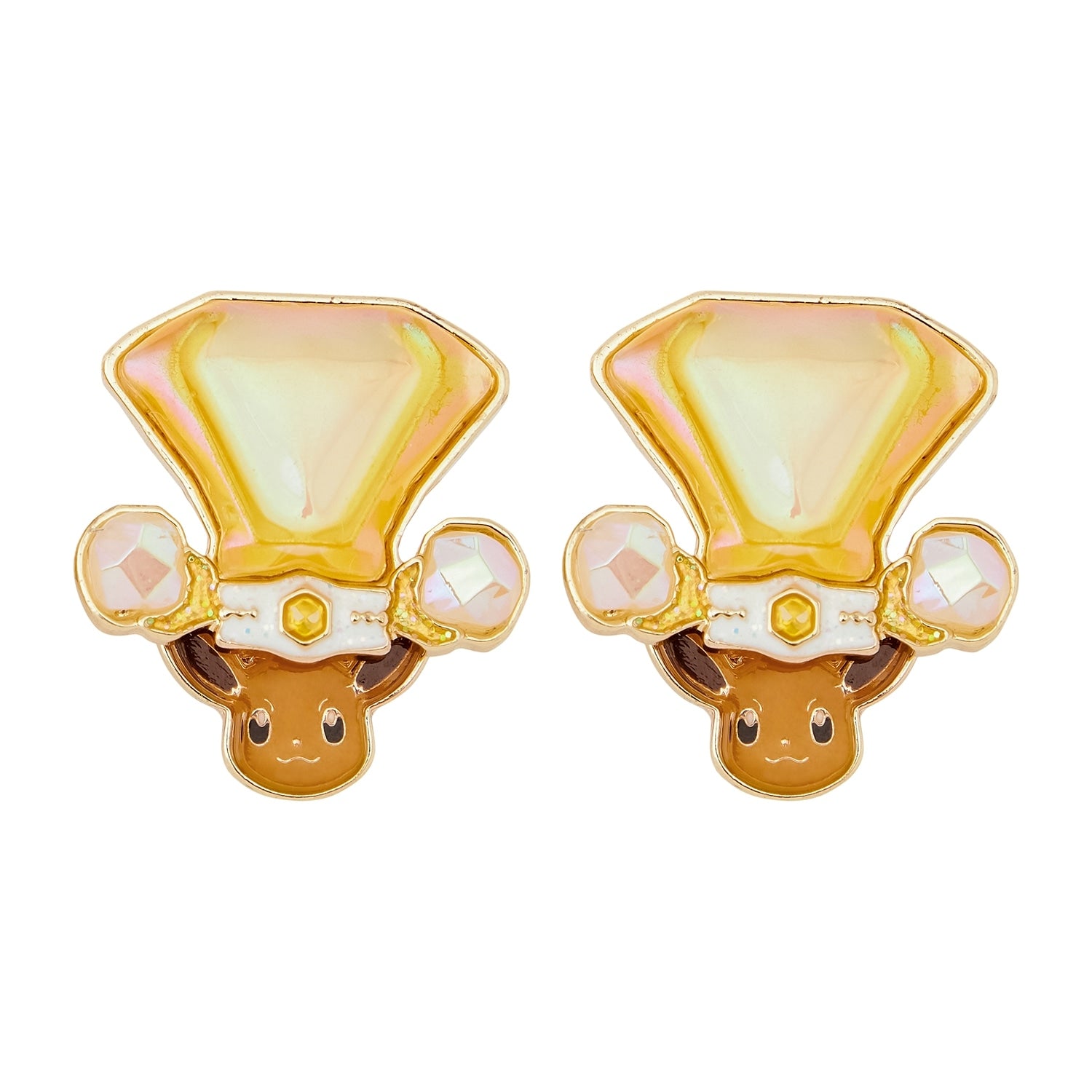Pokémon Eevee Earrings Normal Terra Star design from Japan