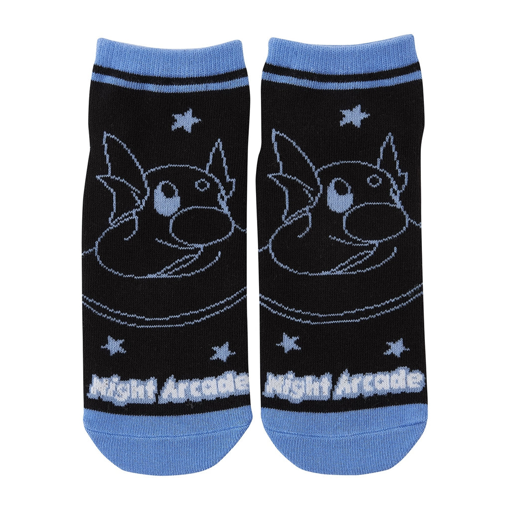 [Choice] Short socks Night Arcade Mini Ryu (23-25cm)