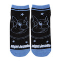 [Choice] Short socks Night Arcade Mini Ryu (23-25cm)