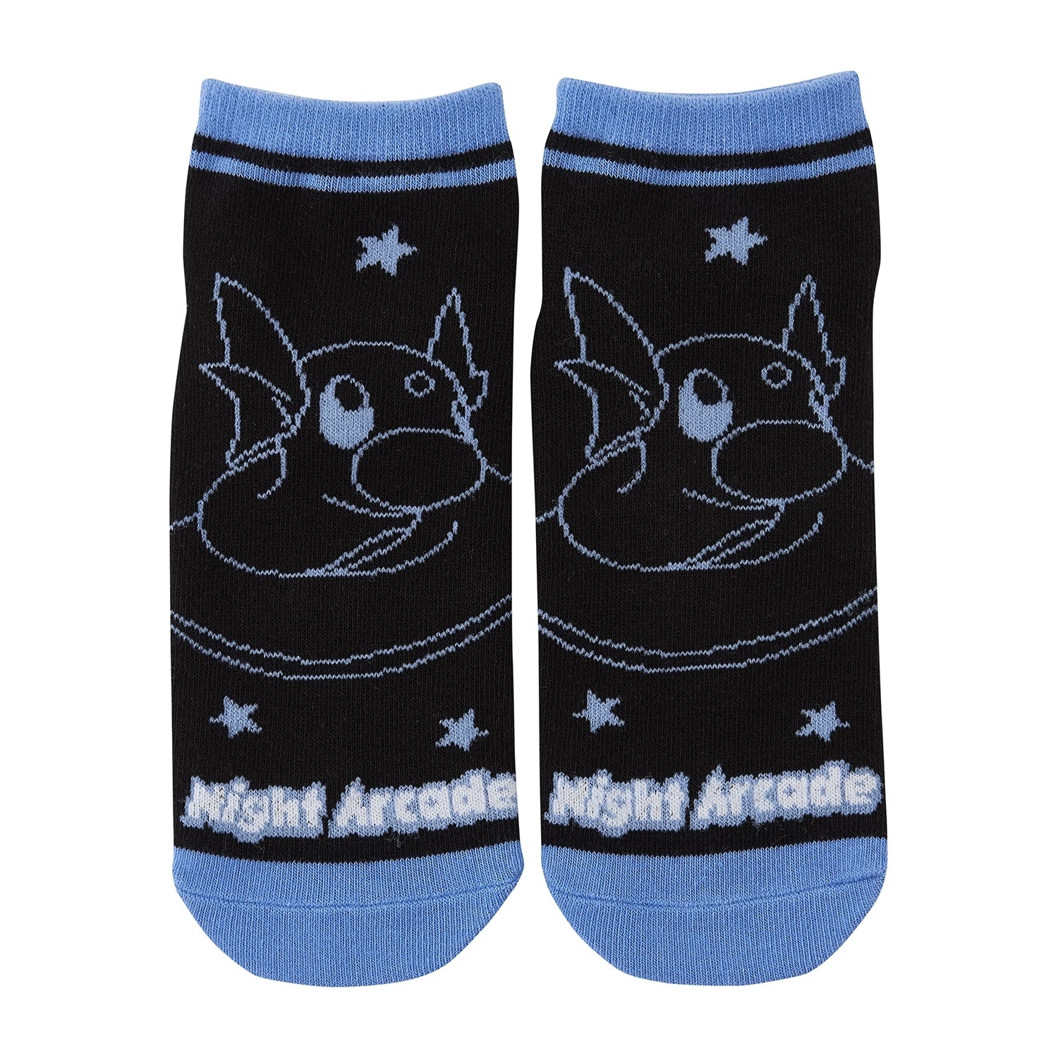 [Choice] Short socks Night Arcade Mini Ryu (23-25cm)