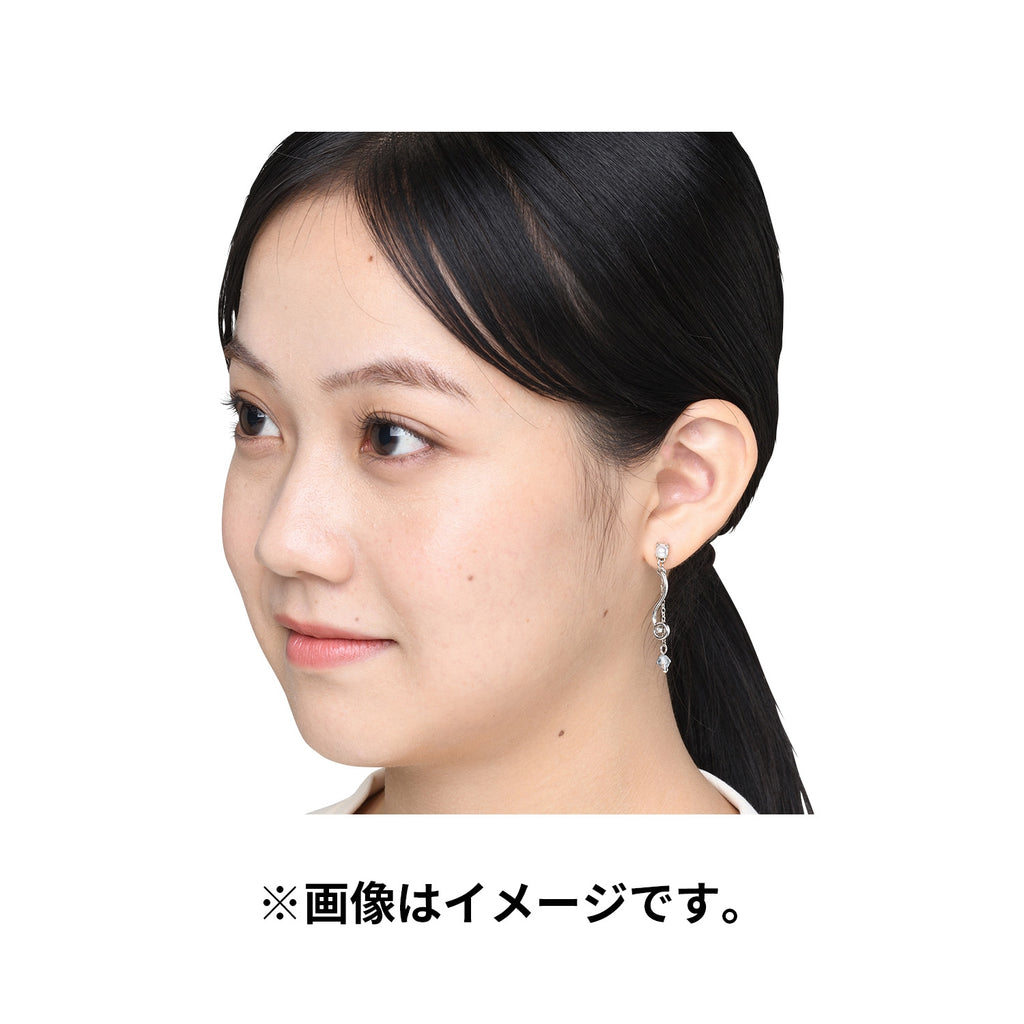 Close-up of Pokemon WAKKA de IKKA earrings, shipped from Japan, authentic collectible