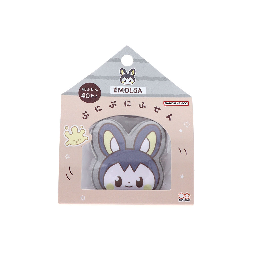 Puni Puni Sticky Note Poke Piece Emolga with cute Emolga design from Japan