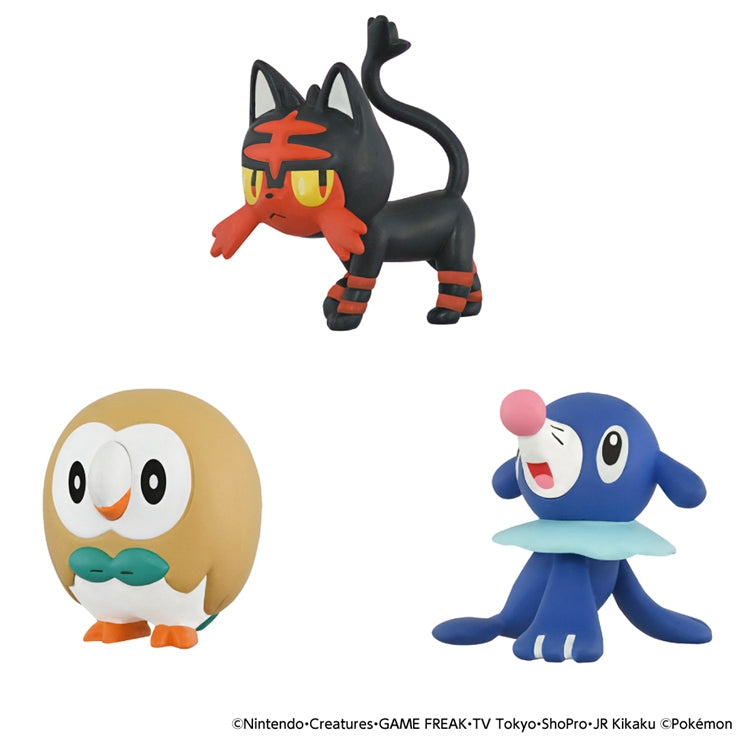 Authentic Japanese Pokemon Monster Collection Set with detailed packaging from Japan