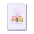 Pokemon B6 Monthly Relaxation Friends notebook from Japan, featuring colorful characters