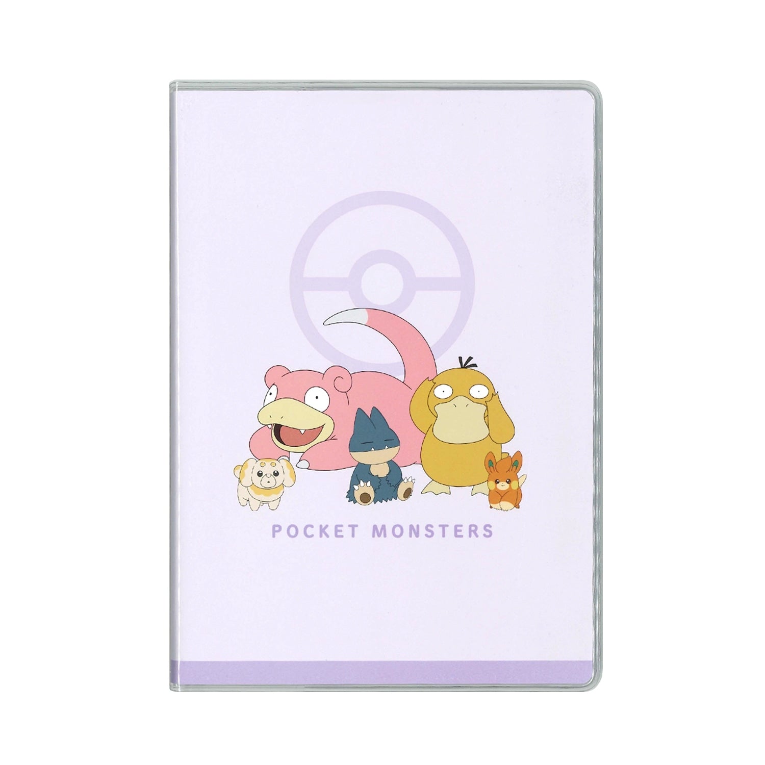 Pokemon B6 Monthly Relaxation Friends notebook from Japan, featuring colorful characters