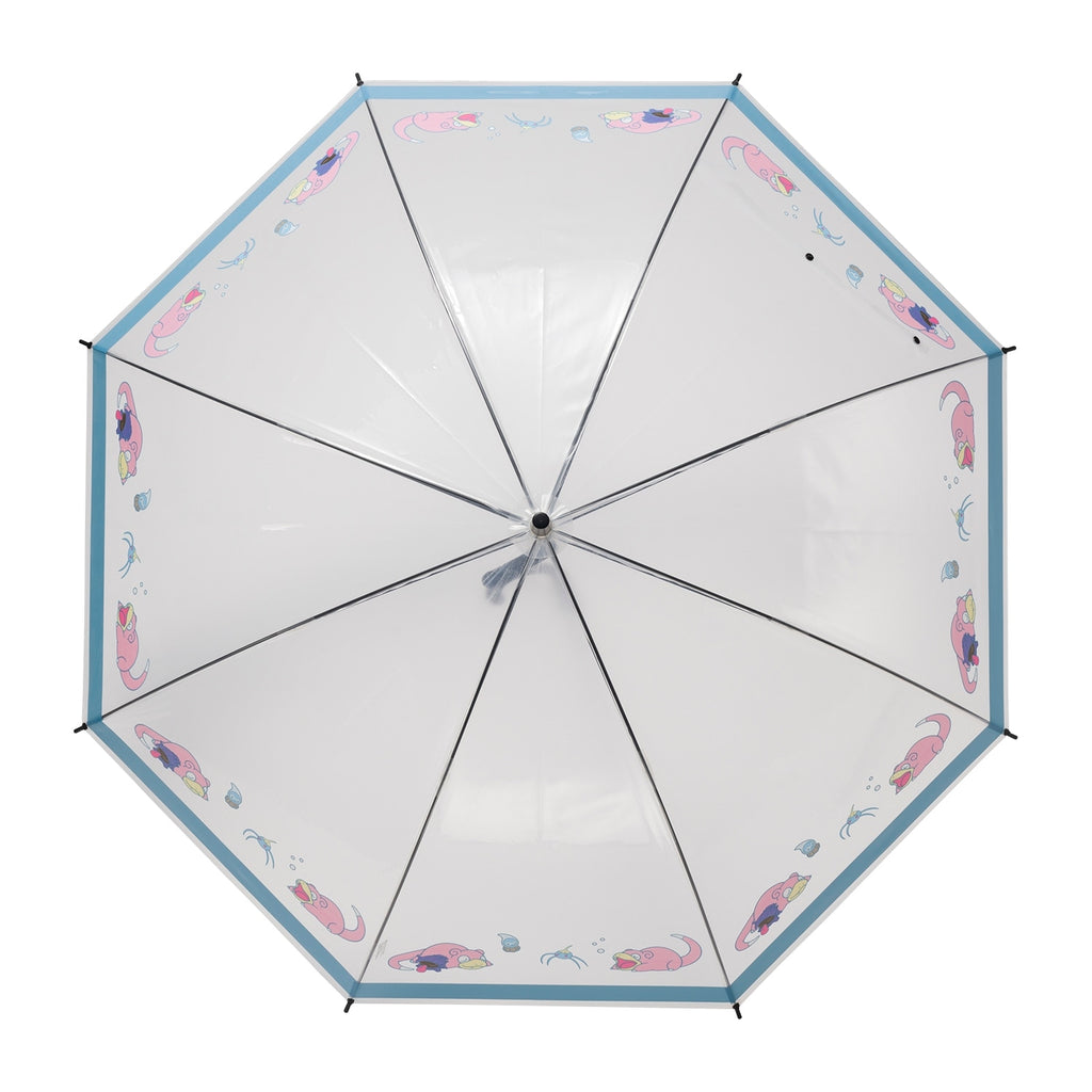 Close-up of Slowpoke's face on the vinyl umbrella, sourced from Japan