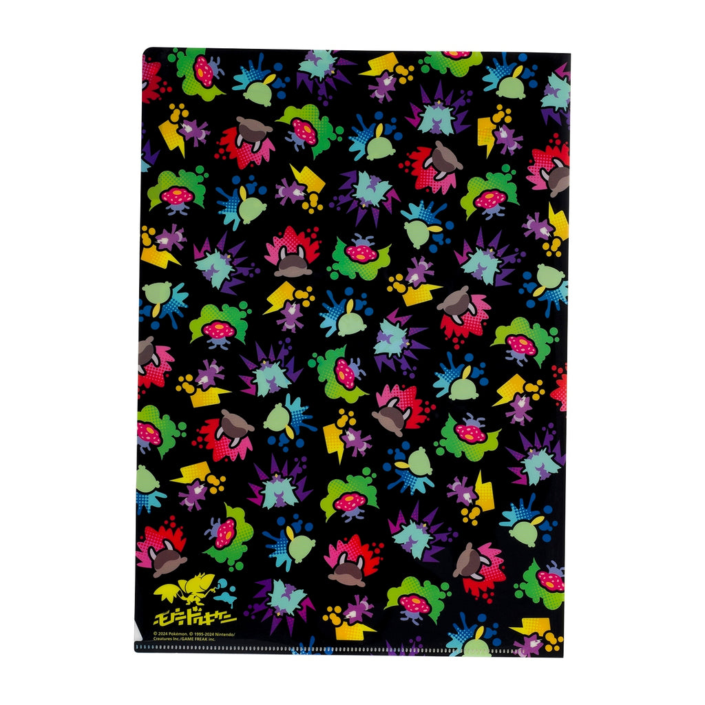 A4 3-pocket clear file Moudoku Kiken
