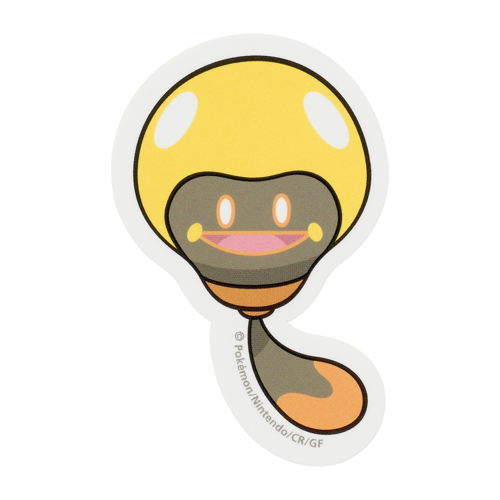 Pokemon Sticker Zupika featuring Tadbulb, Electric-type Pokemon from Japan