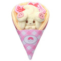 Poke Piece Kuru Kuru Crepe Plush Toy Mawhip from Japan, cute anime design