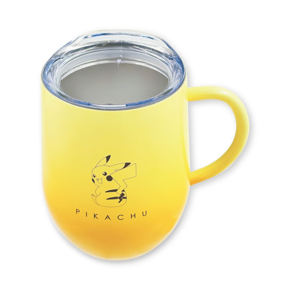 Stainless steel mug with gradation lid Pikachu