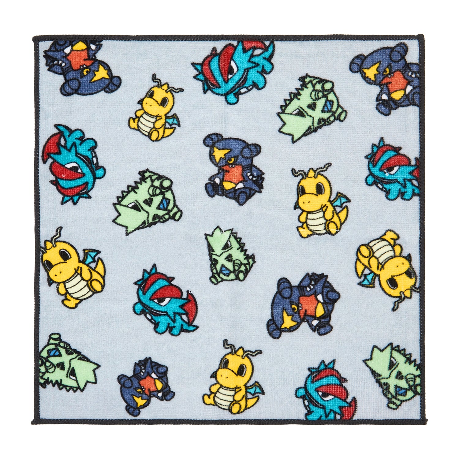 Pokemon Hand Towel Cairyu Bangiras Bomanda Gabrielus with vibrant characters from Japan