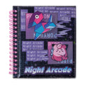 Pokemon Ring Note Night Arcade notebook from Japan, featuring a colorful arcade design