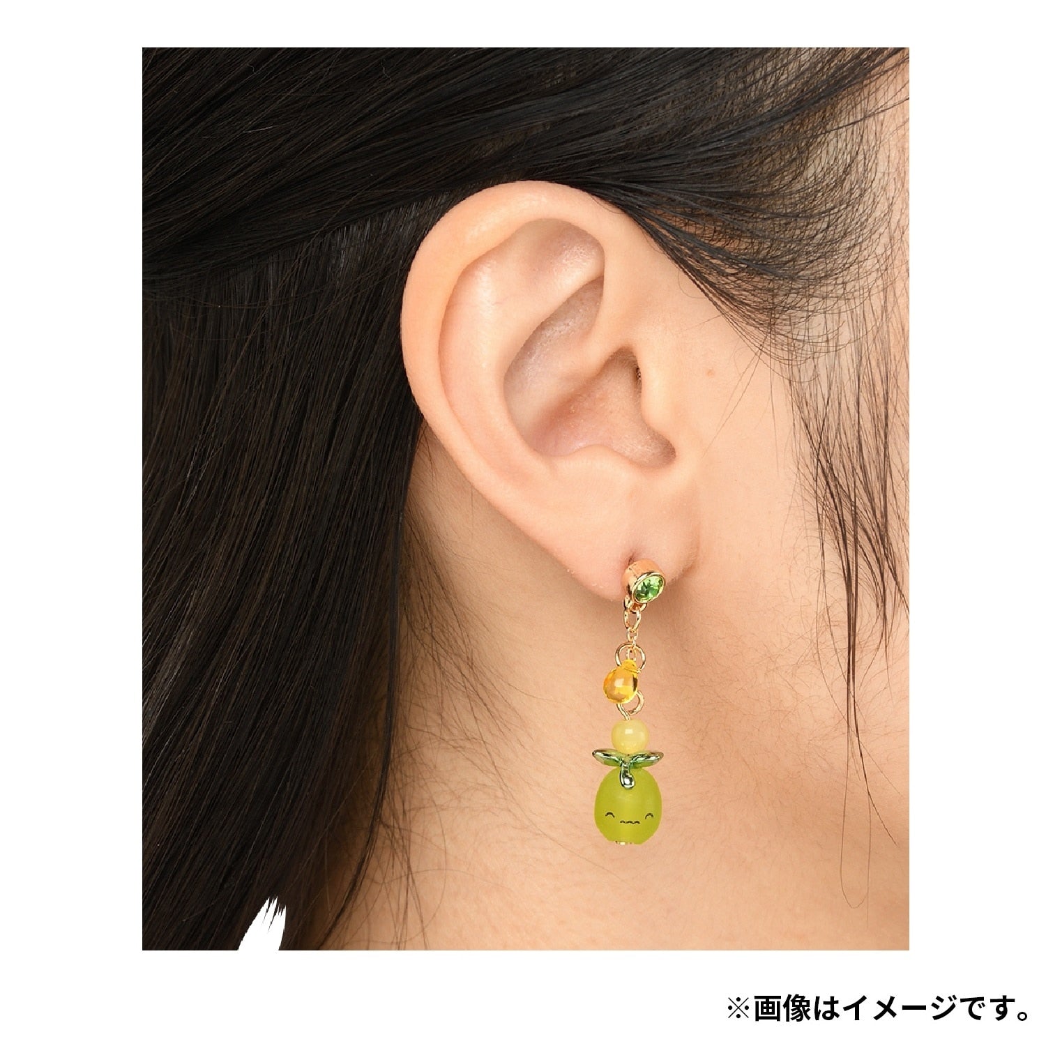 Pokémon Accessory Earrings with colorful anime characters from Japan