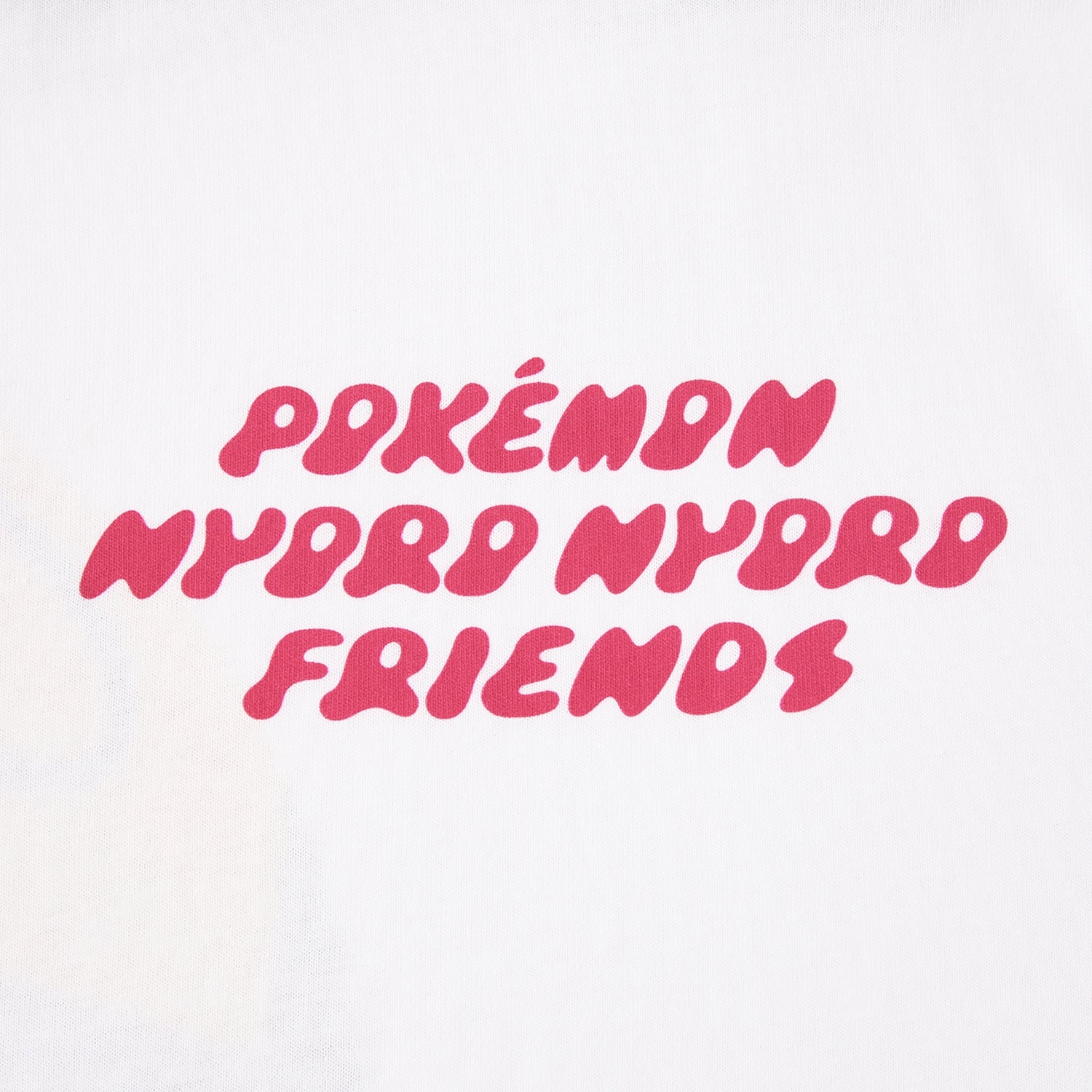 T-shirt POKÉMON NYORO NYORO FRIENDS Makitsuku Hubnake Free