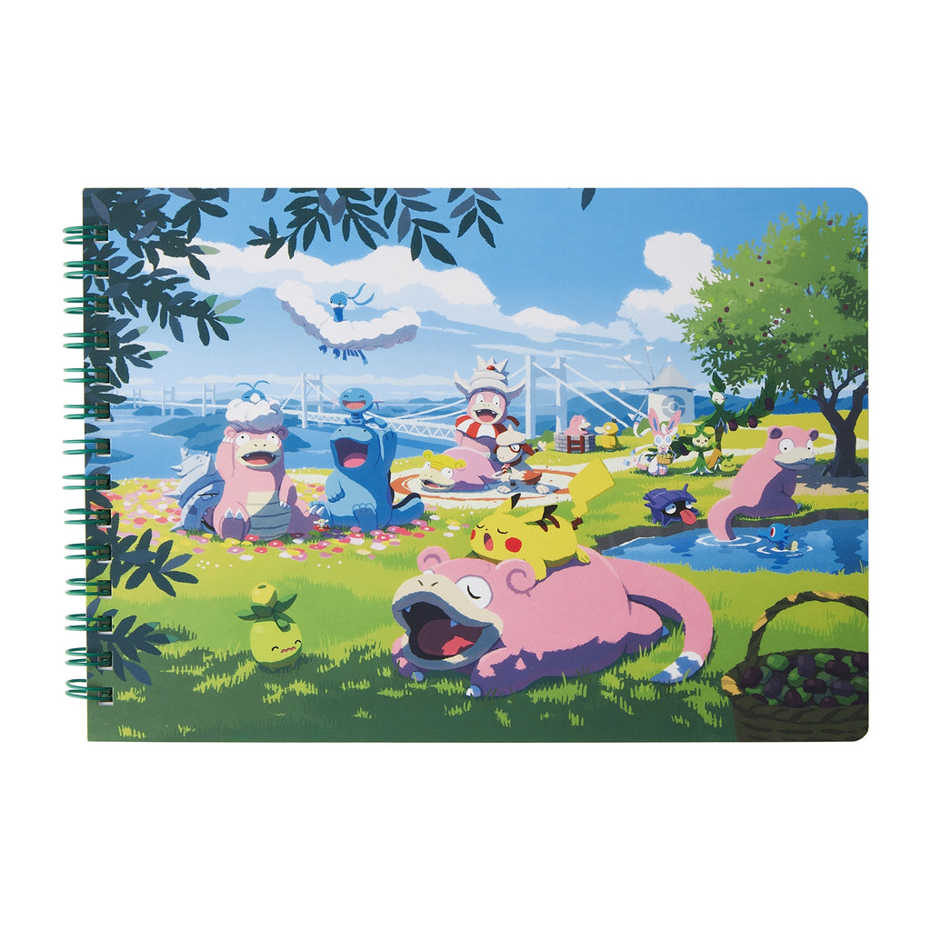 A5 Ring Note Pokemon Center Japan item with colorful characters from Japan