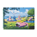 A5 Ring Note Pokemon Center Japan item with colorful characters from Japan