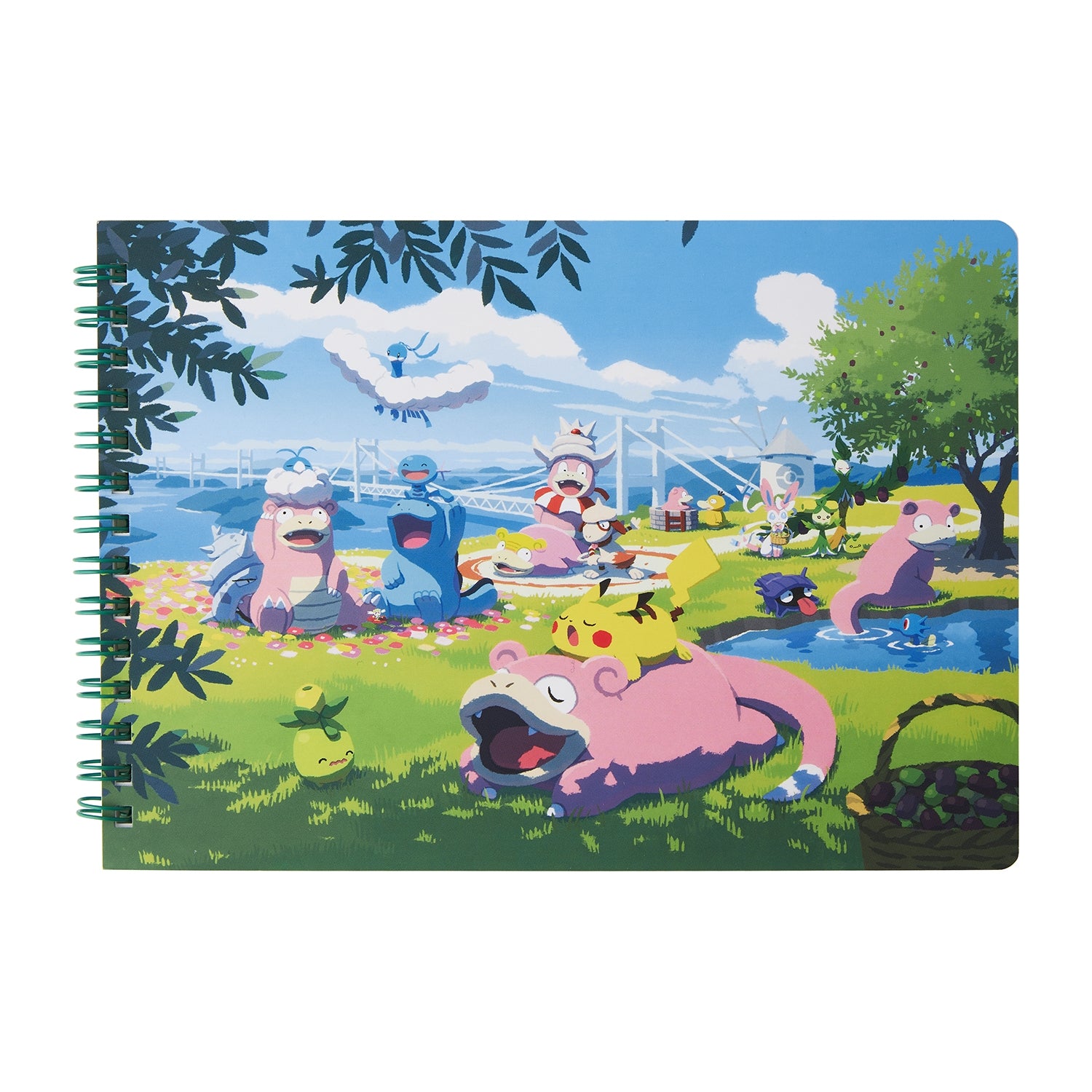 A5 Ring Note Pokemon Center Japan item with colorful characters from Japan