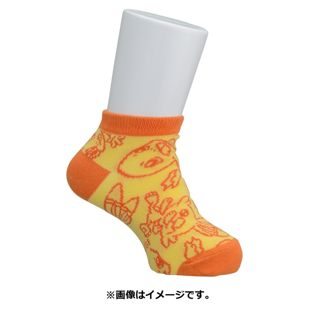 [Choice] Short socks playroom Charmander & Hikozaru & Hibunny (18-20cm)