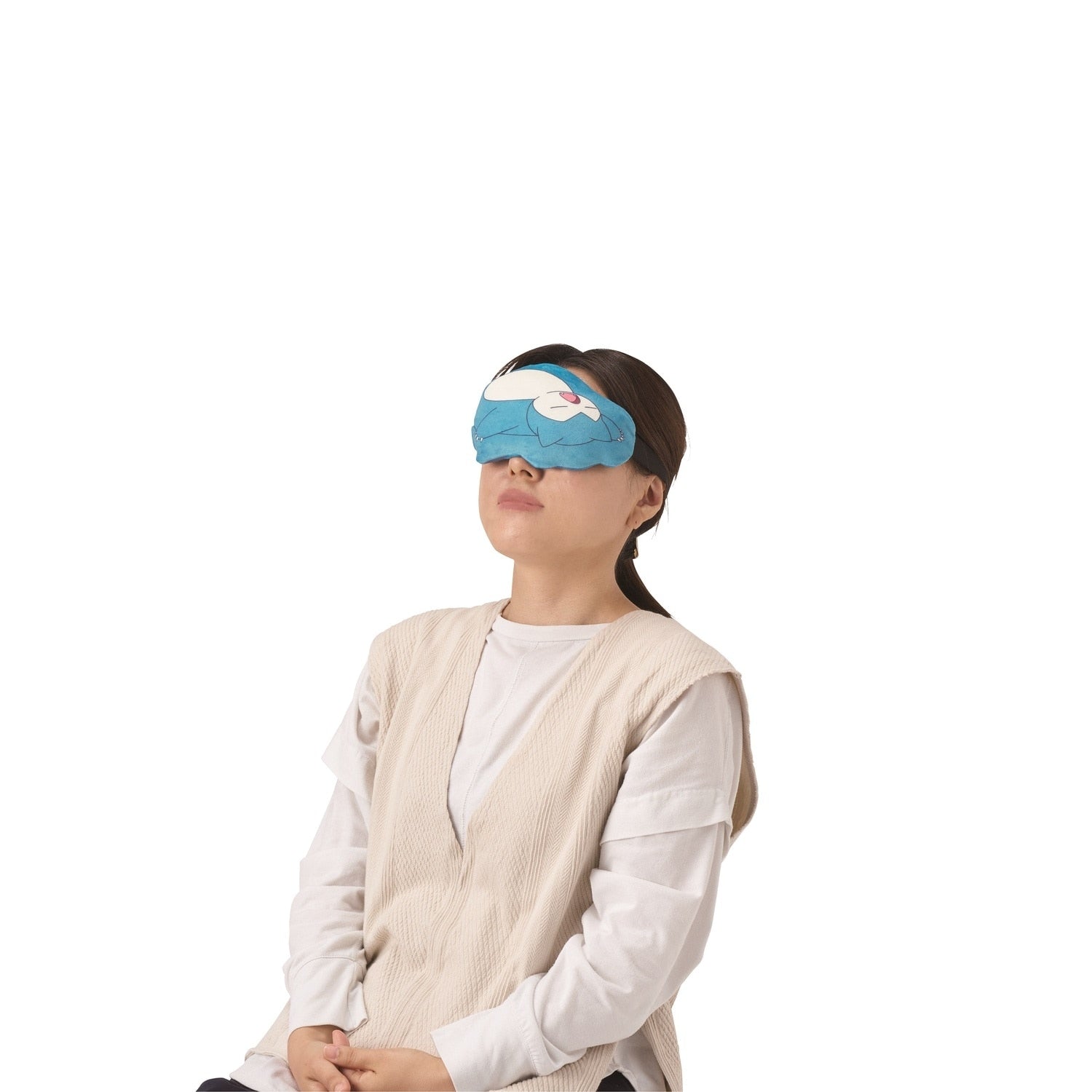 Mochi Mochi Eye Mask Snorlax Blue