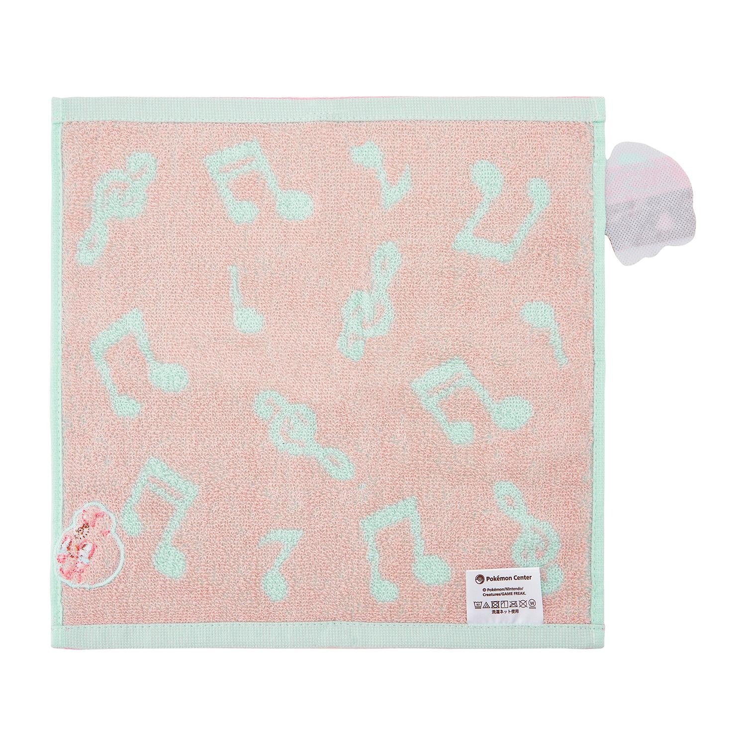Authentic Japanese Pokemon Hand Towel Nakibeso Pudding & Pudding, colorful