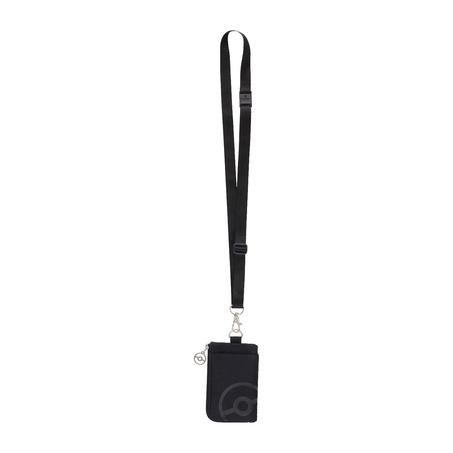 Custom coin & pass case black
