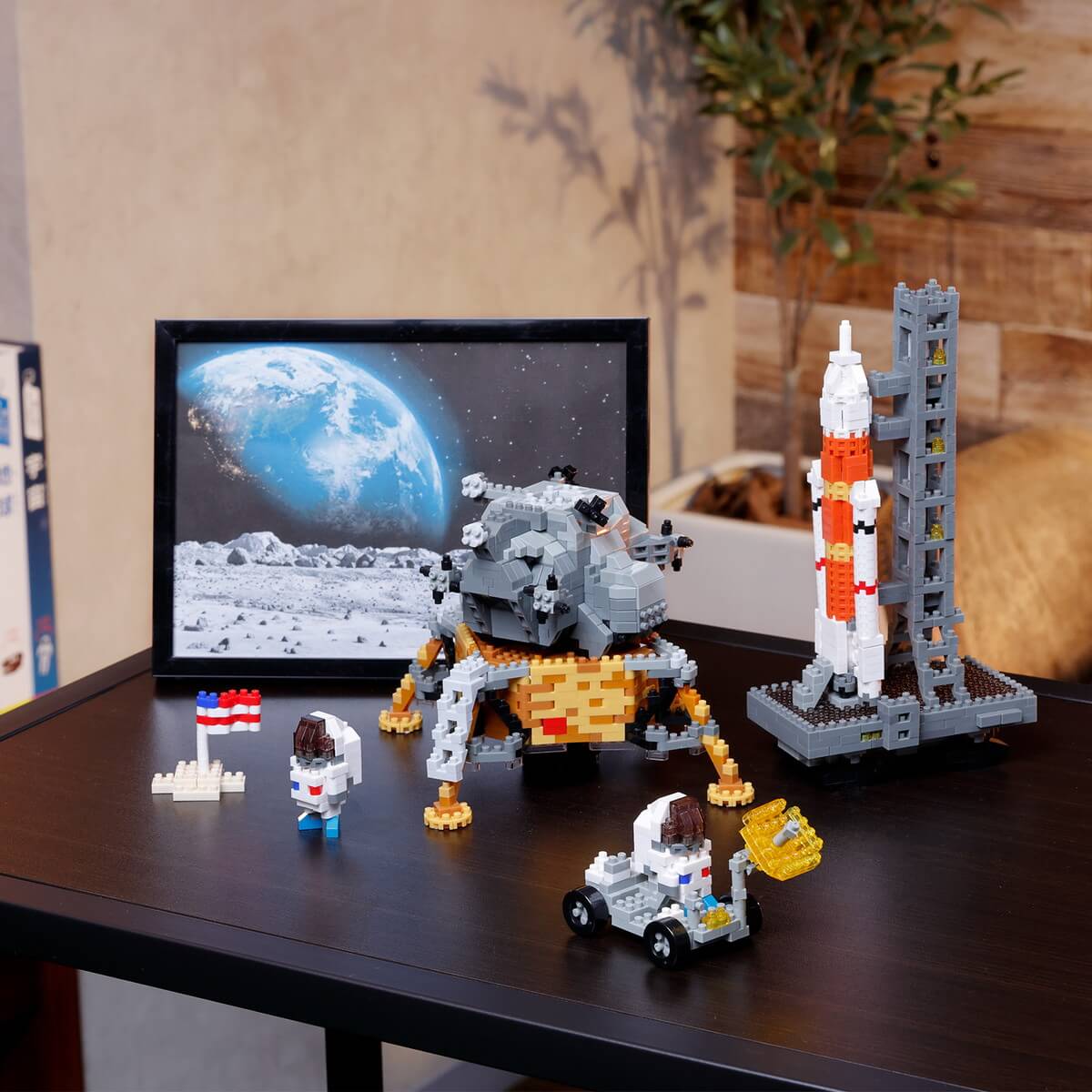 nanoblock rocket launch pad