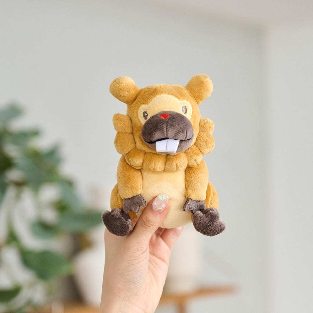 Pokémon Fit Bidoof (#399) Official Plush – Pokémon Center Japan