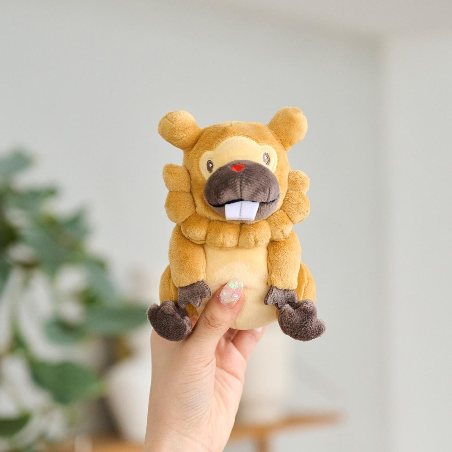 Pokémon Fit Bidoof (#399) Official Plush – Pokémon Center Japan