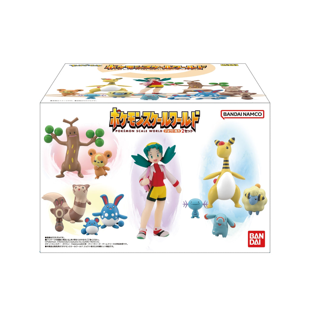 Pokemon Scale World Johto region 2 sets