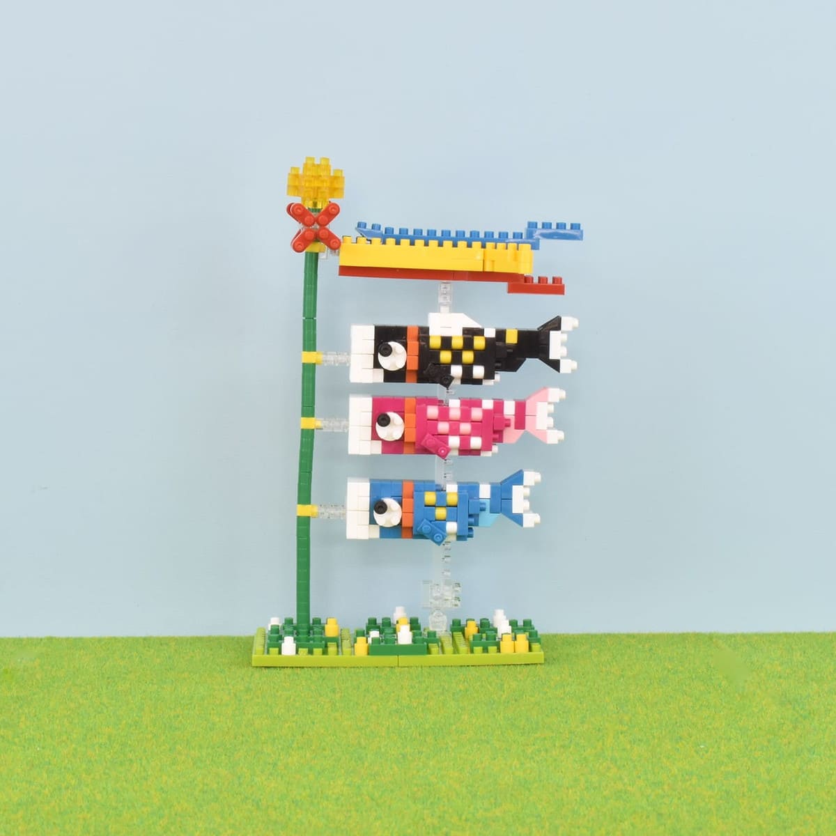 nanoblock carp streamer
