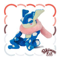 Gekkouga plush toy from Japan, cute Pokemon face detail