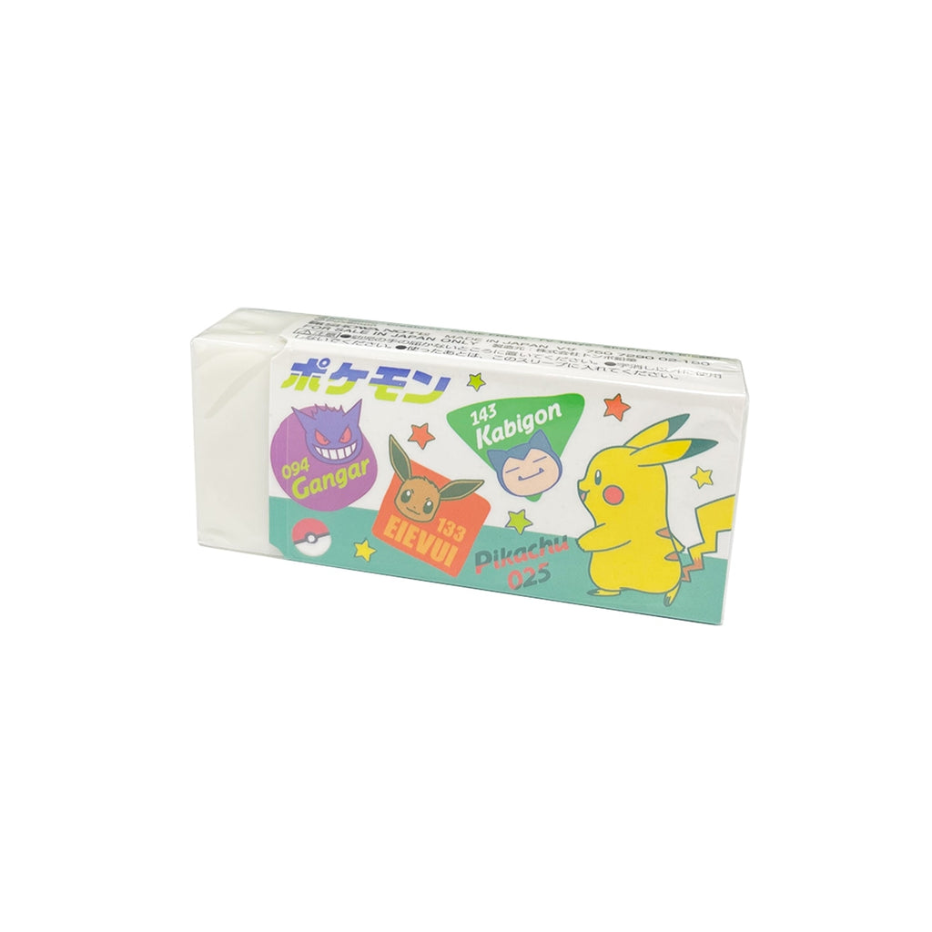 Mono Eraser Colorful Art from Japan, featuring vibrant Pokemon characters
