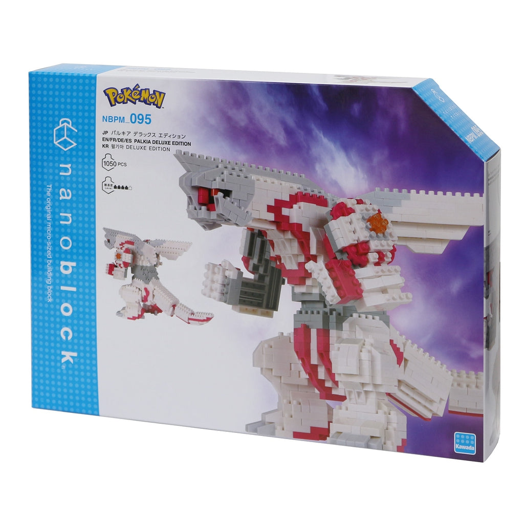 Nanoblock Palkia DX figure from Japan, detailed Pokemon design