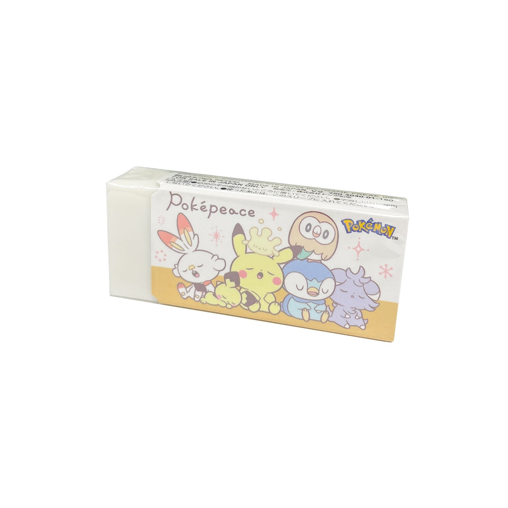 Pokemon Mono Eraser Poke Piece with colorful design from Japan