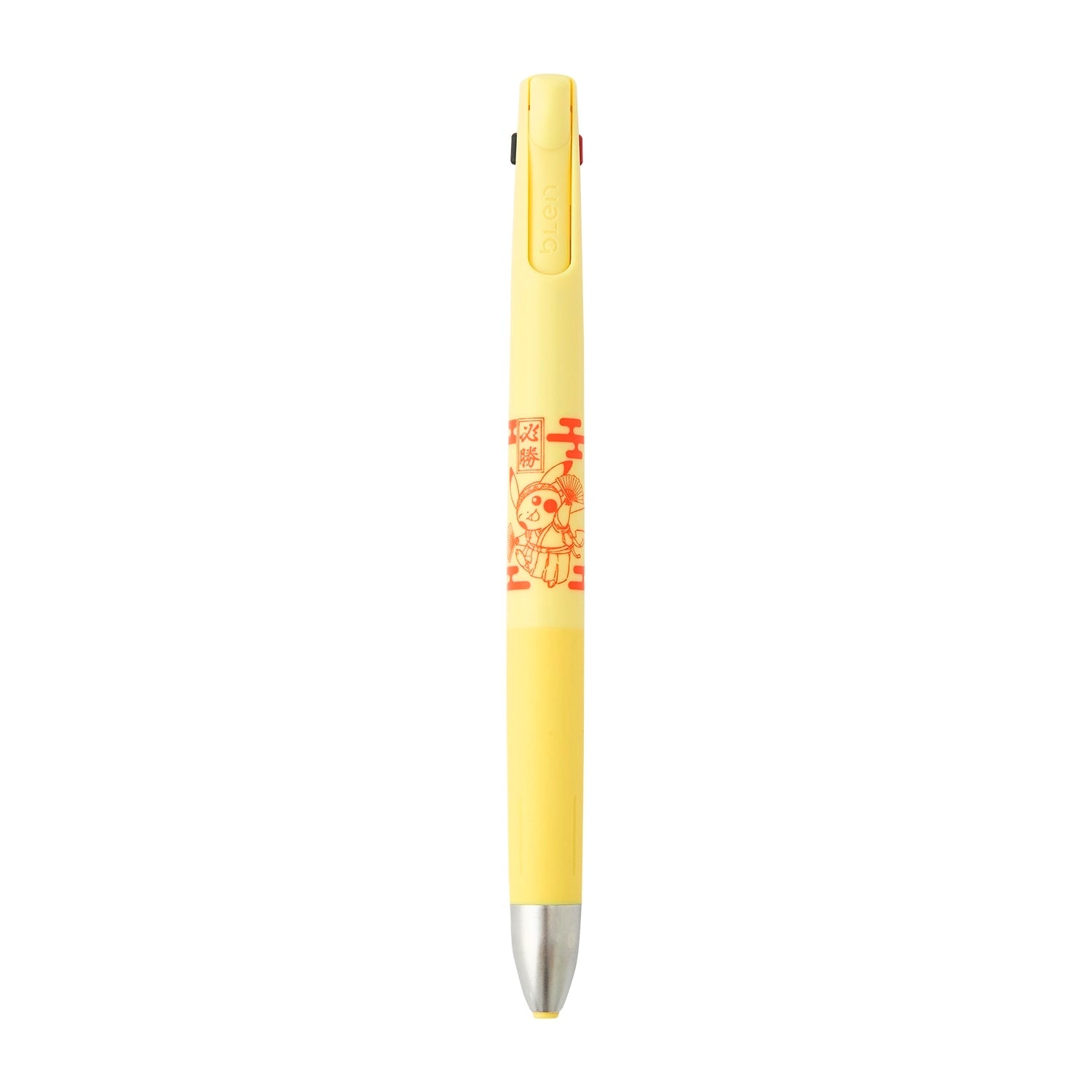 Pikachu Pen with official artwork from Japan, featuring yellow lightning bolt tail
