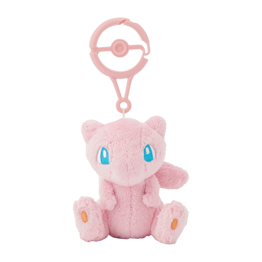 Pokémon Center Japan Mew #151 Mythical Mascot Plush with Carabiner