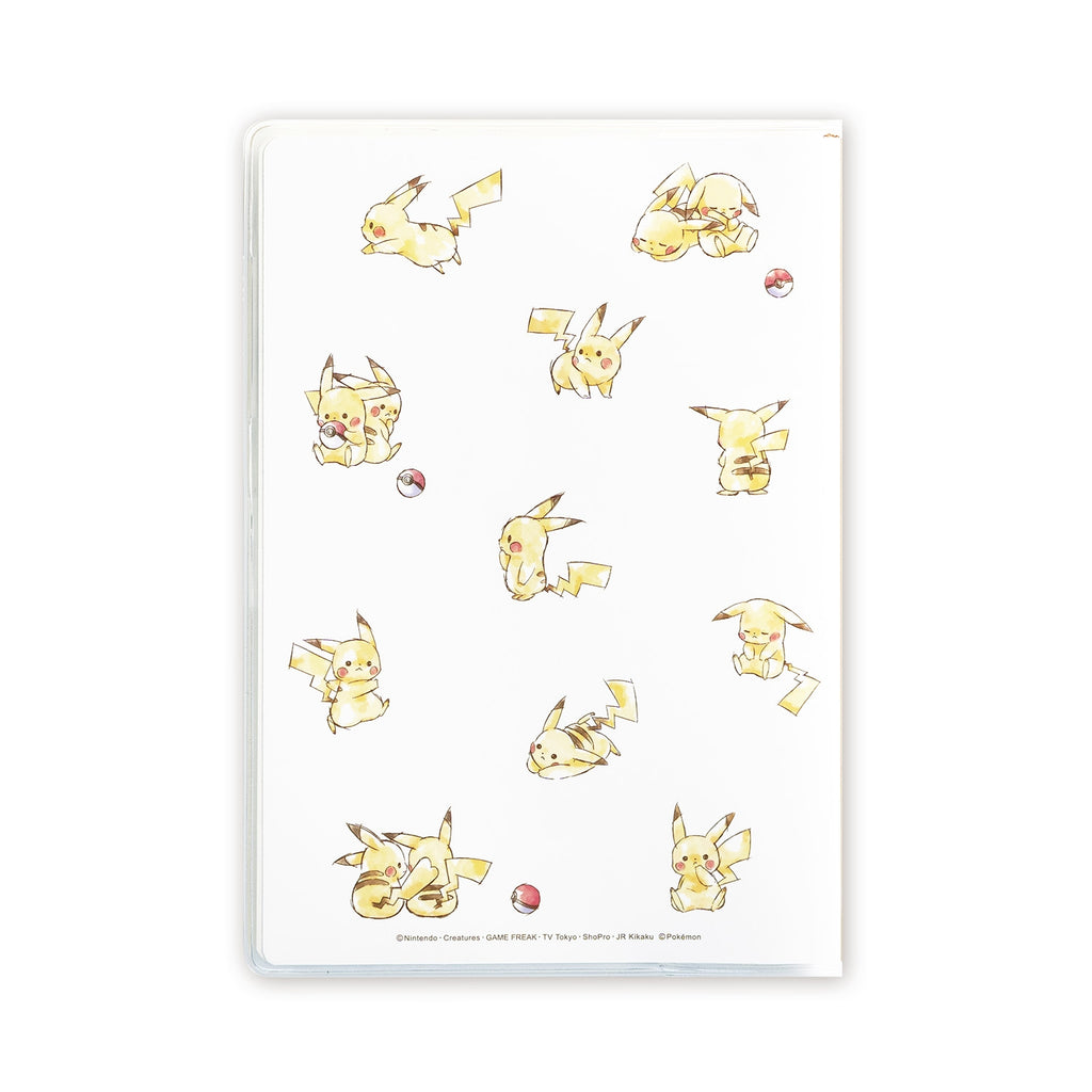 Official Pokemon Center Japan Pikachu notebook with Electric-type logo