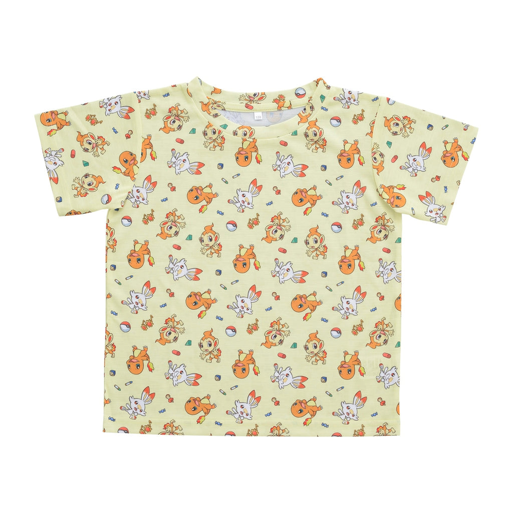 T-shirt Playroom Charmander & Hikozaru & Hibunny 100/120
