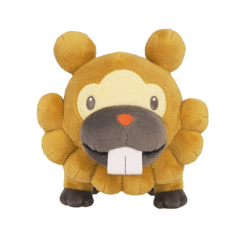 Authentic Pokemon Bippa stuffed toy with detailed wings from Japan