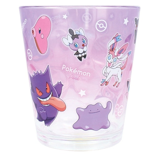 Dot tumbler gradation/purple & pink