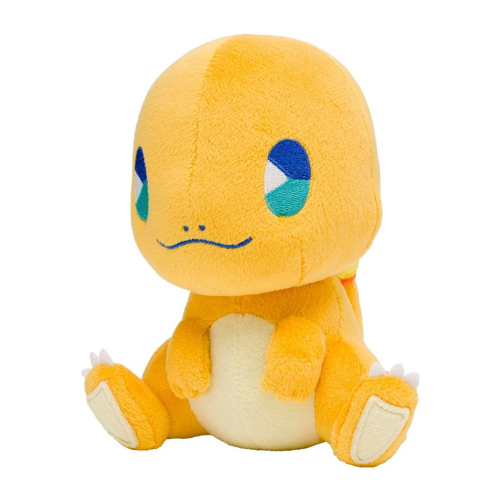 Charmander plush with detailed flames and vibrant colors from Japan