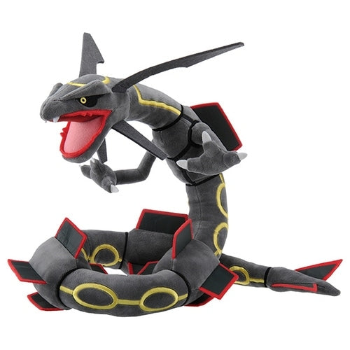 Pokemon black Rayquaza plushie from Japan, rare collectible toy