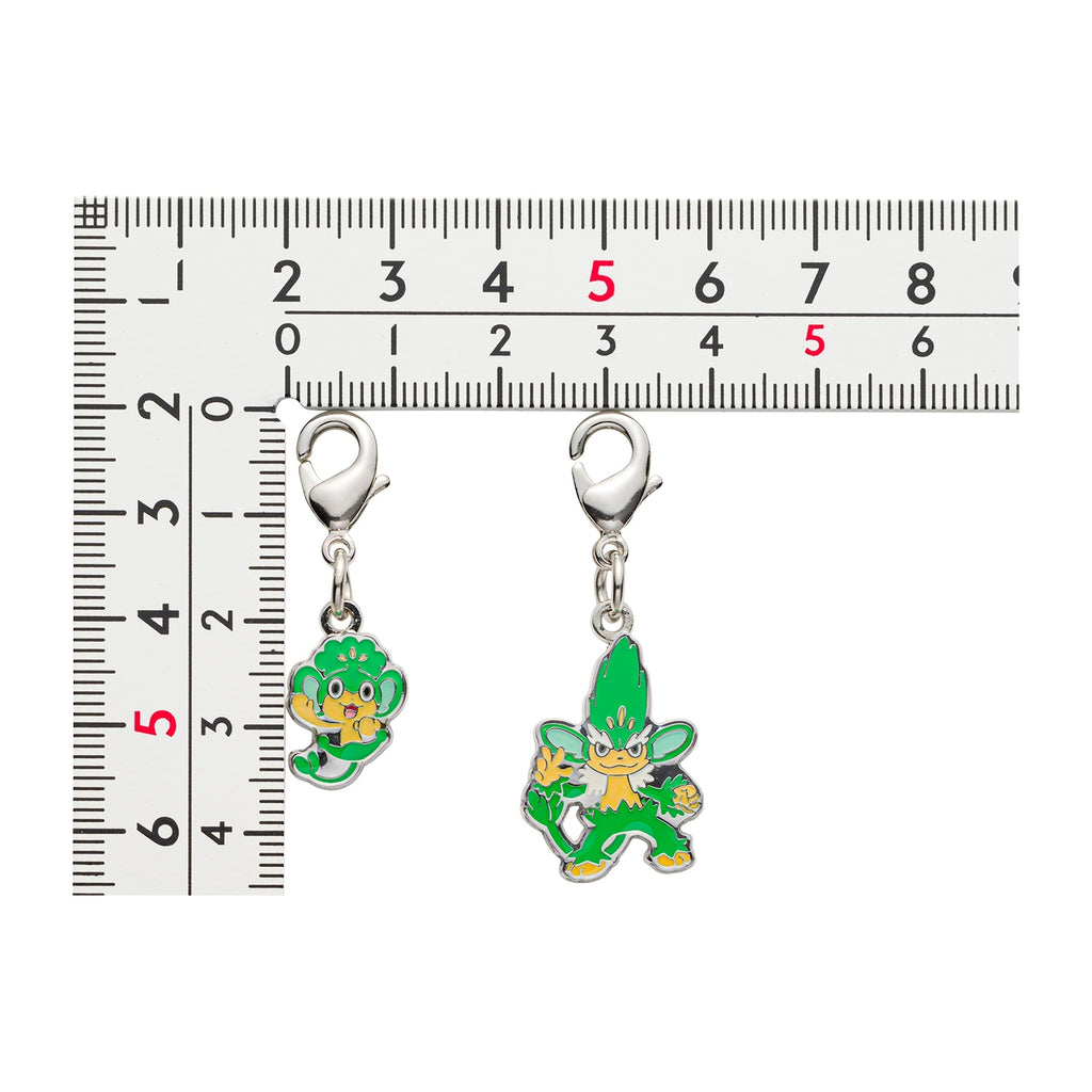 Authentic Pokemon Metal Charm National Encyclopedia 511/512, made in Japan with precise details