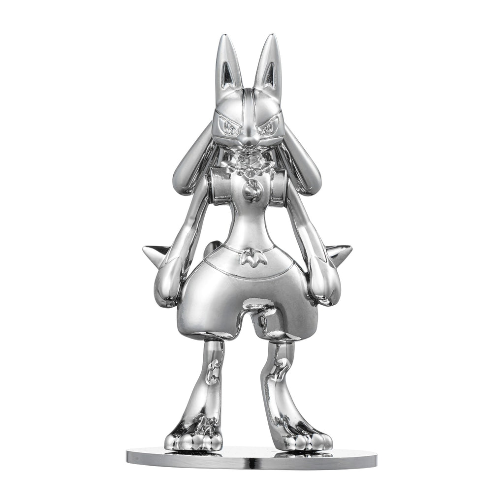 Lucario metal figure from Japan, detailed pose